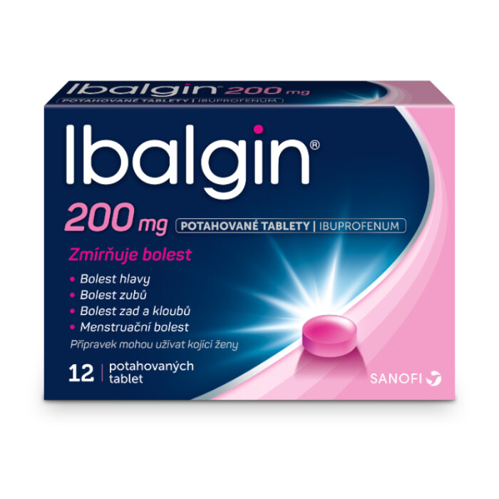 IBALGIN 200MG potahované tablety 12