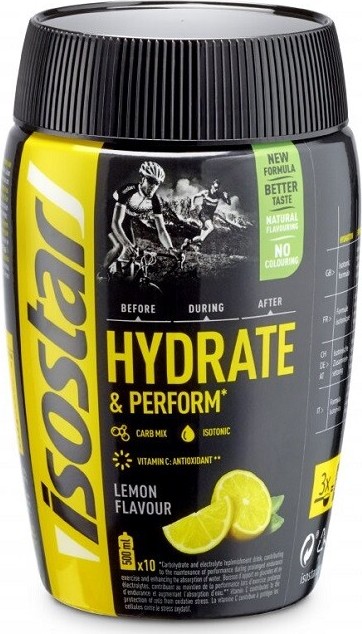 ISOSTAR Hydrate & Perform 400 g citrón
