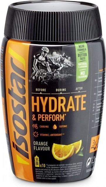 ISOSTAR Hydrate & Perform 400 g pomeranč