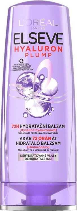 L´Oréal Paris Elseve Hyaluron Plump balzám 400ml - balení 3 ks