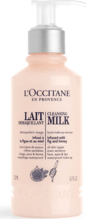 LOCCITANE Odličovací mléko Med a fíky 200ml