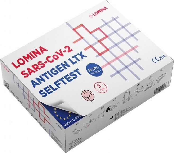 Lomina SARS-CoV-2 Antigen LTX Selftest 5 ks