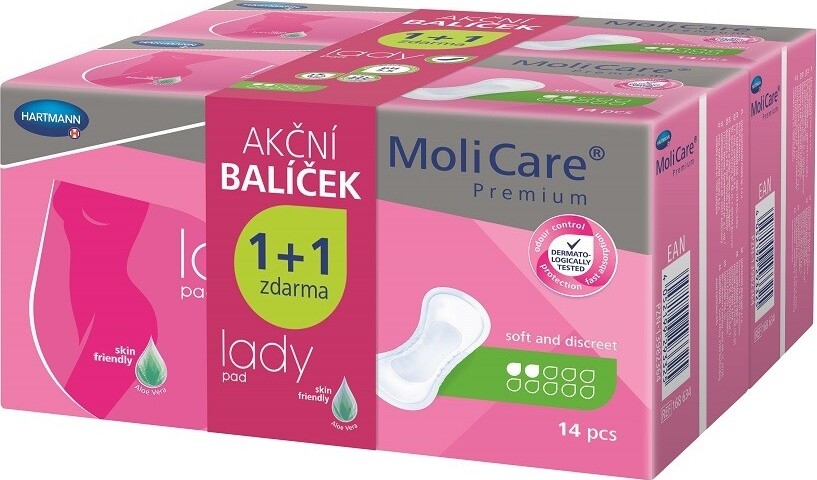 MoliCare Premium Lady pad 2 kapky 14+14ks