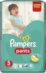 Pampers kalhotkové plenky Jumbo Pack S5 48ks