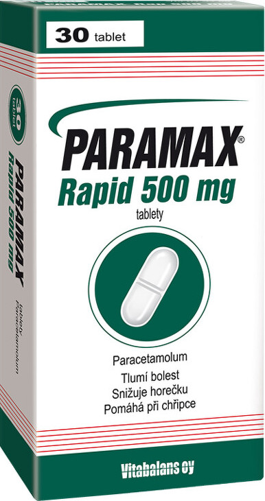 PARAMAX RAPID 500MG neobalené tablety 30