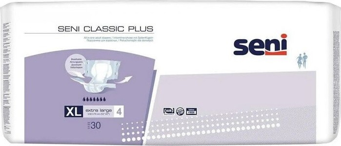 SENI CLASSIC PLUS EXTRA LARGE KALHOTKY ABSORPČNÍ PRODYŠNÉ NOČNÍ