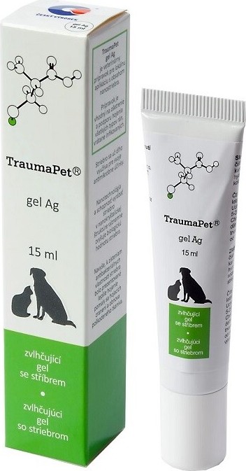 TraumaPet zvlhčující gel s Ag 15ml