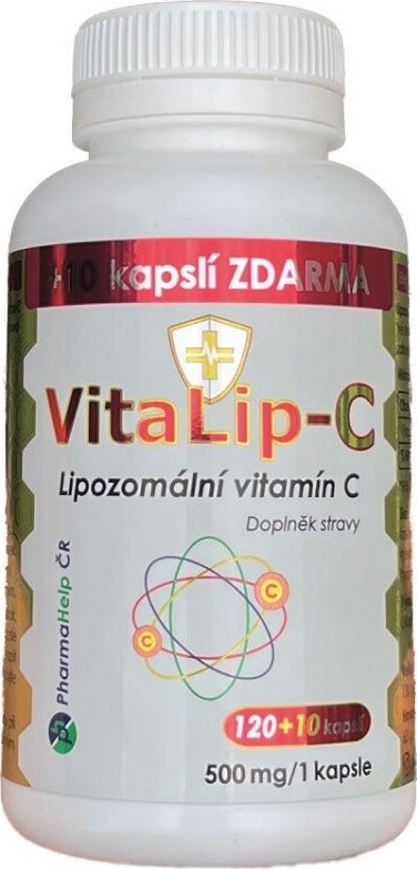 VitaLip-C - lipozomální vitamín C 120+10 kapslí