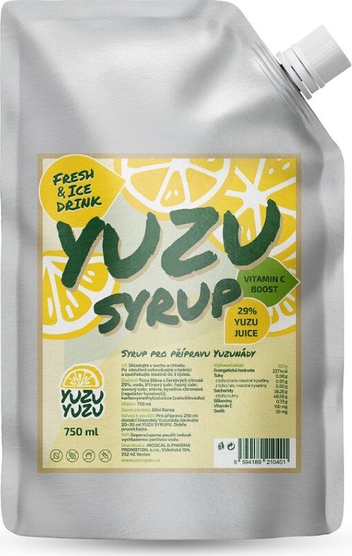 Yuzu Syrup 750ml