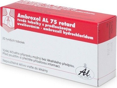 AMBROXOL AL RETARD 75MG CPS PRO 20