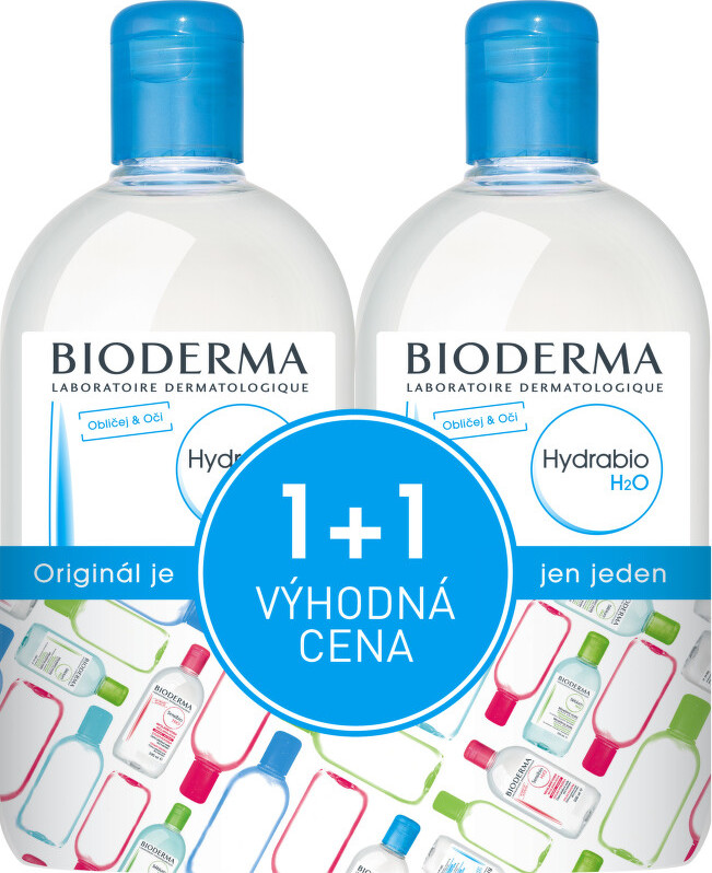 BIODERMA Hydrabio H2O 500ml 1+1 Festival