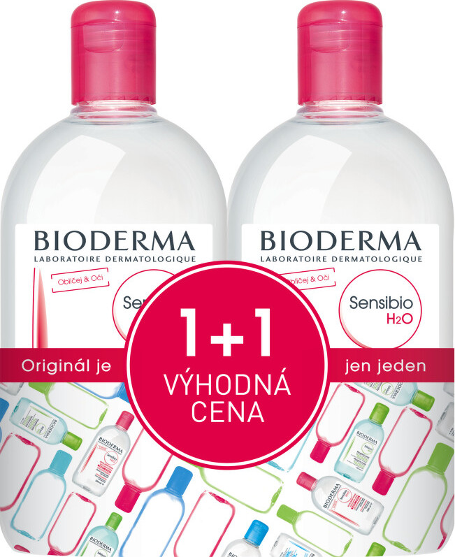 BIODERMA Sensibio H2O 500ml 1+1 Festival