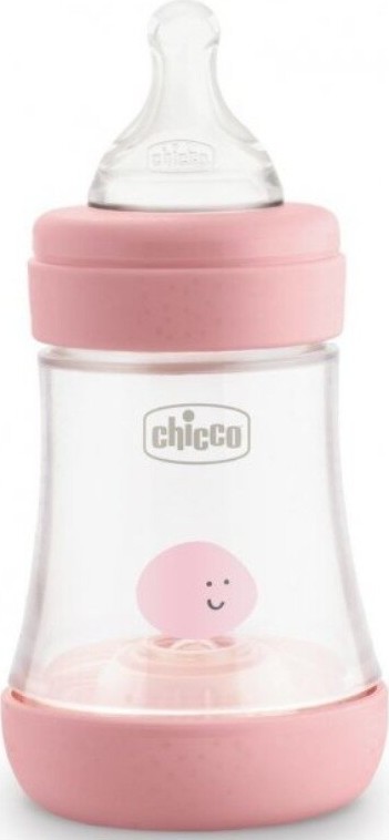 CHICCO Láhev Perfect 5 silikon 150ml dívka