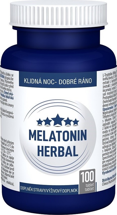 Clinical Melatonin Herbal tbl.100