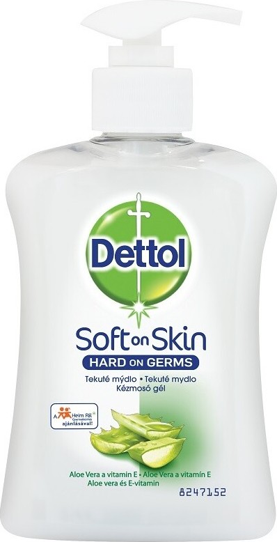 DETTOL Tekuté mýdlo Jemná aloe a vit.E 250ml