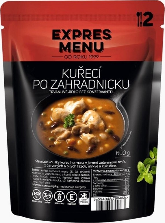 EXPRES MENU Kuřecí po zahradnicku 2 porce