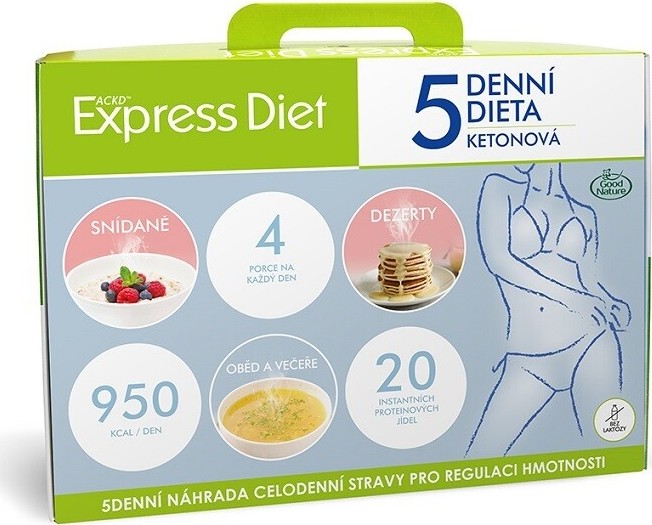 Express Diet 5-ti denní ketonová dieta 20x59g