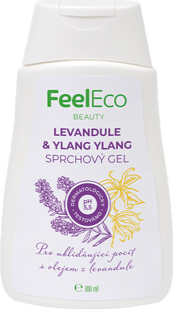 FeelEco Sprchový gel Levandule&Ylang 300ml