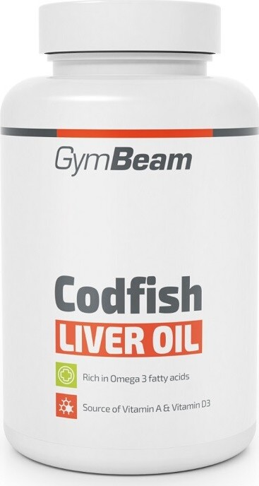 GymBeam Codfish liver oil cps.90