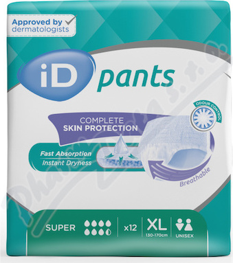 ID PANTS X-LARGE SUPER N9 KALHOTKY ABSORPČNÍ NAVLÉKACÍ