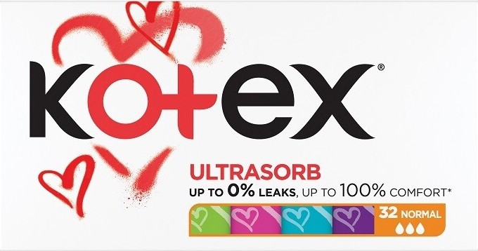 KOTEX Ultrasorb Normal tampony 32ks