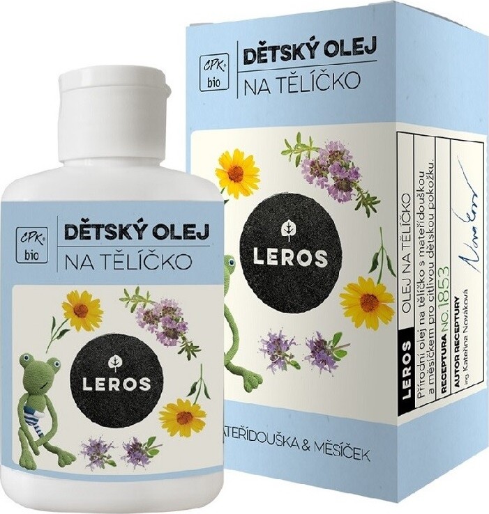 LEROS Dětský olej na tělíčko 100ml