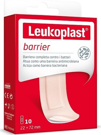 Leukoplast Barrier náplast voděodol.22x72mm 10ks