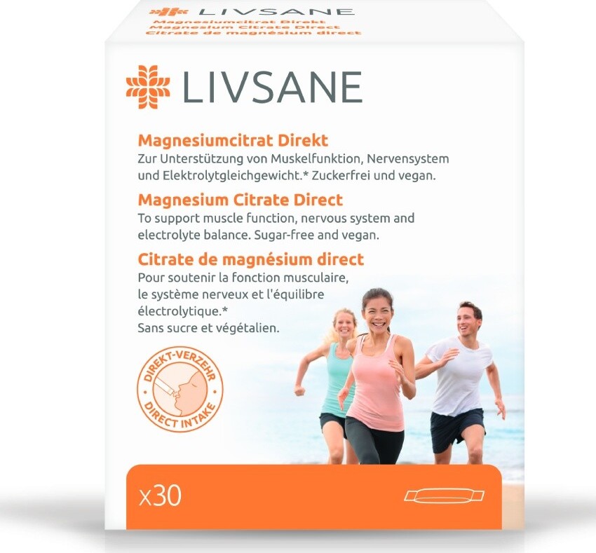 LIVSANE Magnesium Direct sáčky 30x2.1g