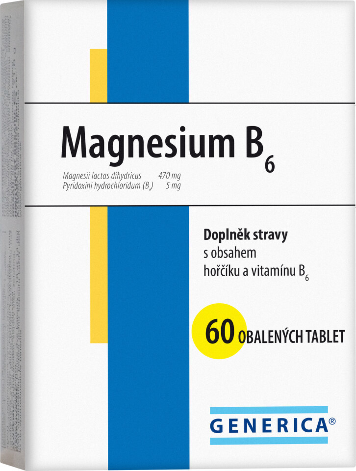 Magnesium B6 Generica tbl.60