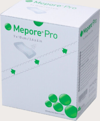 Mepore Pro náplast sterilní samolep. voděodolná 9 x 10 cm 40 ks