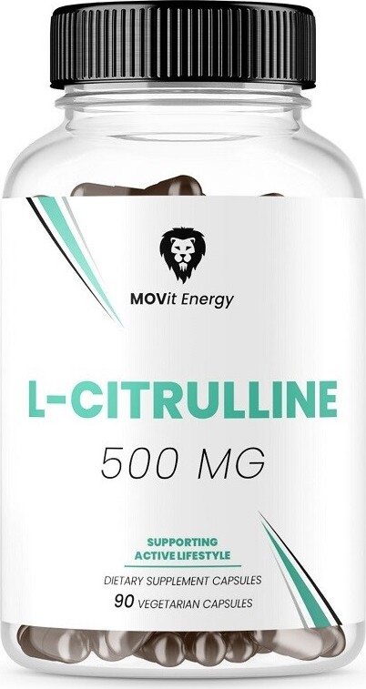 MOVit L-Citrulline 500mg 90 vegetariánských kapslí