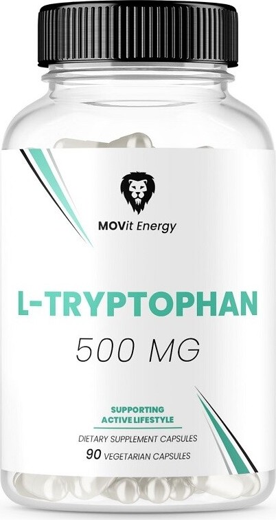 MOVit L-Tryptofan 500mg 90 vegetariánských kapslí