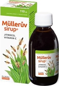 Müllerův sirup s jitrocelem a vitaminem C 110ml