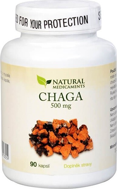 Natural Medicaments Chaga 500mg cps.90