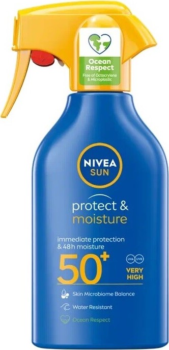 NIVEA SUN hydratační sprej na opalování pumpa OF50+ 270ml