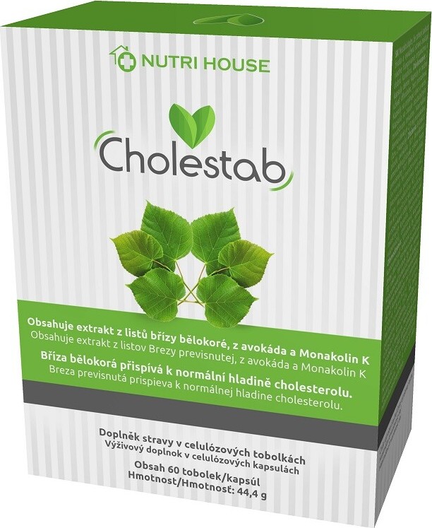 NUTRI HOUSE Cholestab tob.60