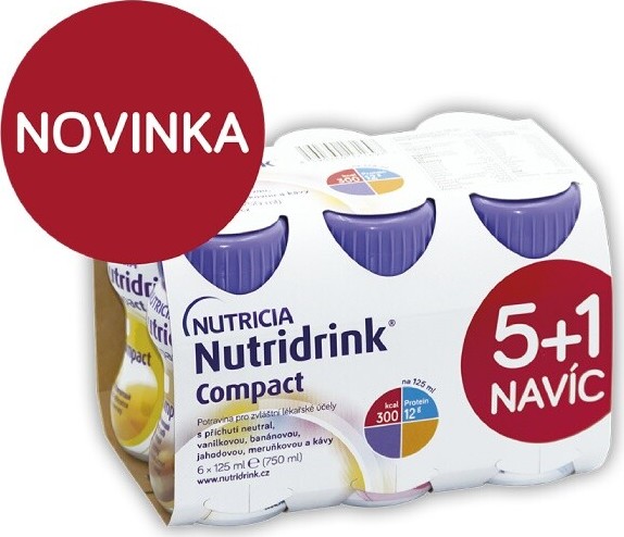 NUTRIDRINK COMPACT 5+1 POR SOL 6X125ML