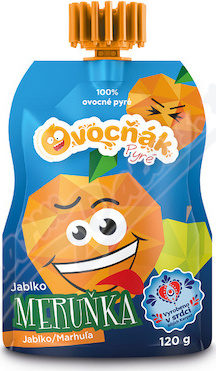 Ovocňák pyré Jablko-Meruňka 120g