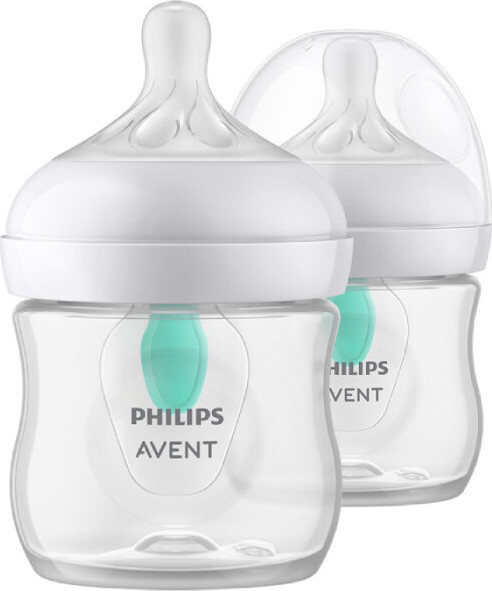 Philips AVENT Láhev Natural Response s ventilem AirFree 125ml 0m+ 2ks