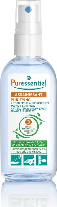 Puressentiel Čisticí antibakteriální roztok ve spreji 80 ml