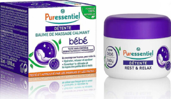 PURESSENTIEL Zklidňující masážní balzám děti 30ml