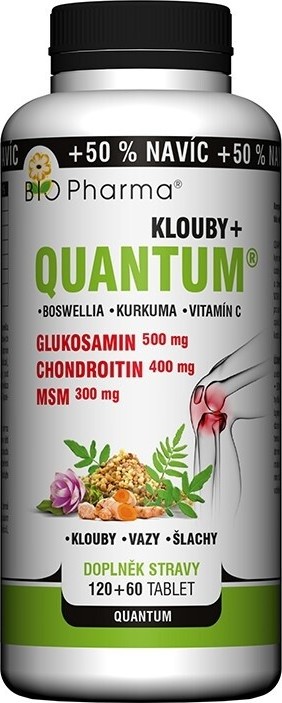 Quantum Klouby+ 6 složek tbl.120+60 Bio-Pharma