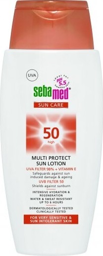 SEBAMED Opalovací mléko OF50 150ml