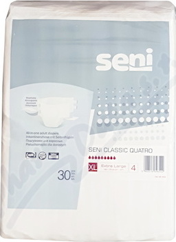 SENI CLASSIC QUATRO EXTRA LARGE KALHOTKY ABSORPČNÍ PRODYŠNÉ NOČNÍ