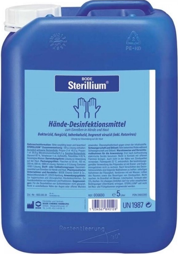 Sterillium 5000 ml dezinfekce rukou