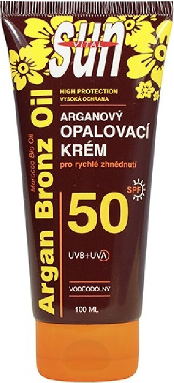 SUNVITAL Arganový opalovací krém SPF50 100ml