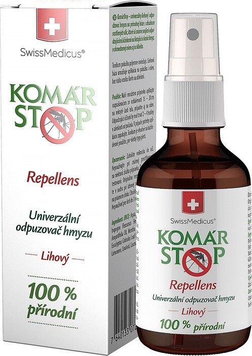 Swissmedicus Komárstop 100ml lihové tonikum