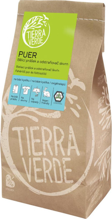 Tierra Verde Puer - bělicí prášek pro praní 1kg