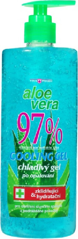 VIVAPHARM Aloe Vera 97% chladivý sprej po opalování 200ml