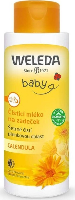 WELEDA Čistící mléko na zadeček 400ml